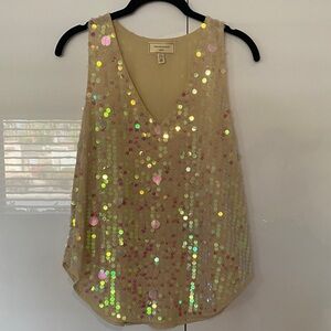 Sequin Paillette Top